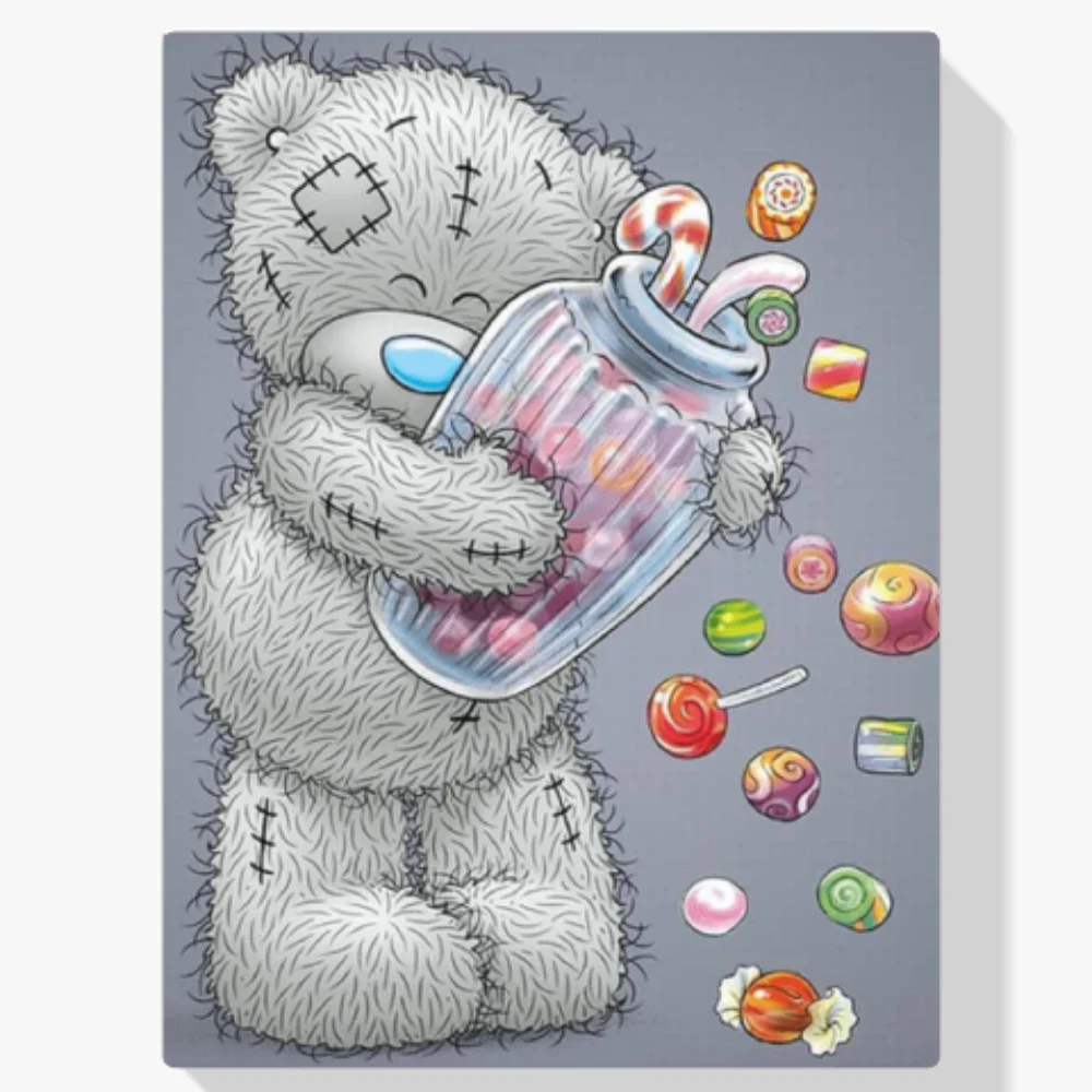 Pintura Diamante - Me 2 You oso dispersa caramelos