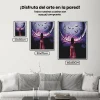 Pintura Diamante - Misteriosa mujer bajo la luna llena