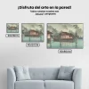 Pintura Diamante - Miyajima en la niebla