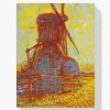 Pintura Diamante - Molino a la luz del sol