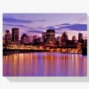 Pintura Diamante - Montréal de noche