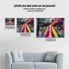 Pintura Diamante - Mujer con dos caras