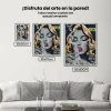 Pintura Diamante - Mujer con un cigarrillo