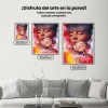 Pintura Diamante - Mujer con una piruleta