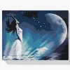 Pintura Diamante - Mujer en el espacio