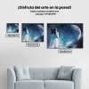 Pintura Diamante - Mujer en el espacio