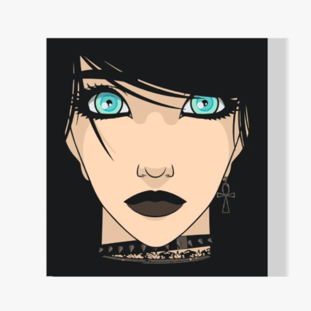 Pintura Diamante - Mujer en negro