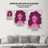 Pintura Diamante - Mujer rosa
