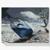 Pintura Diamante - Orca en una botella