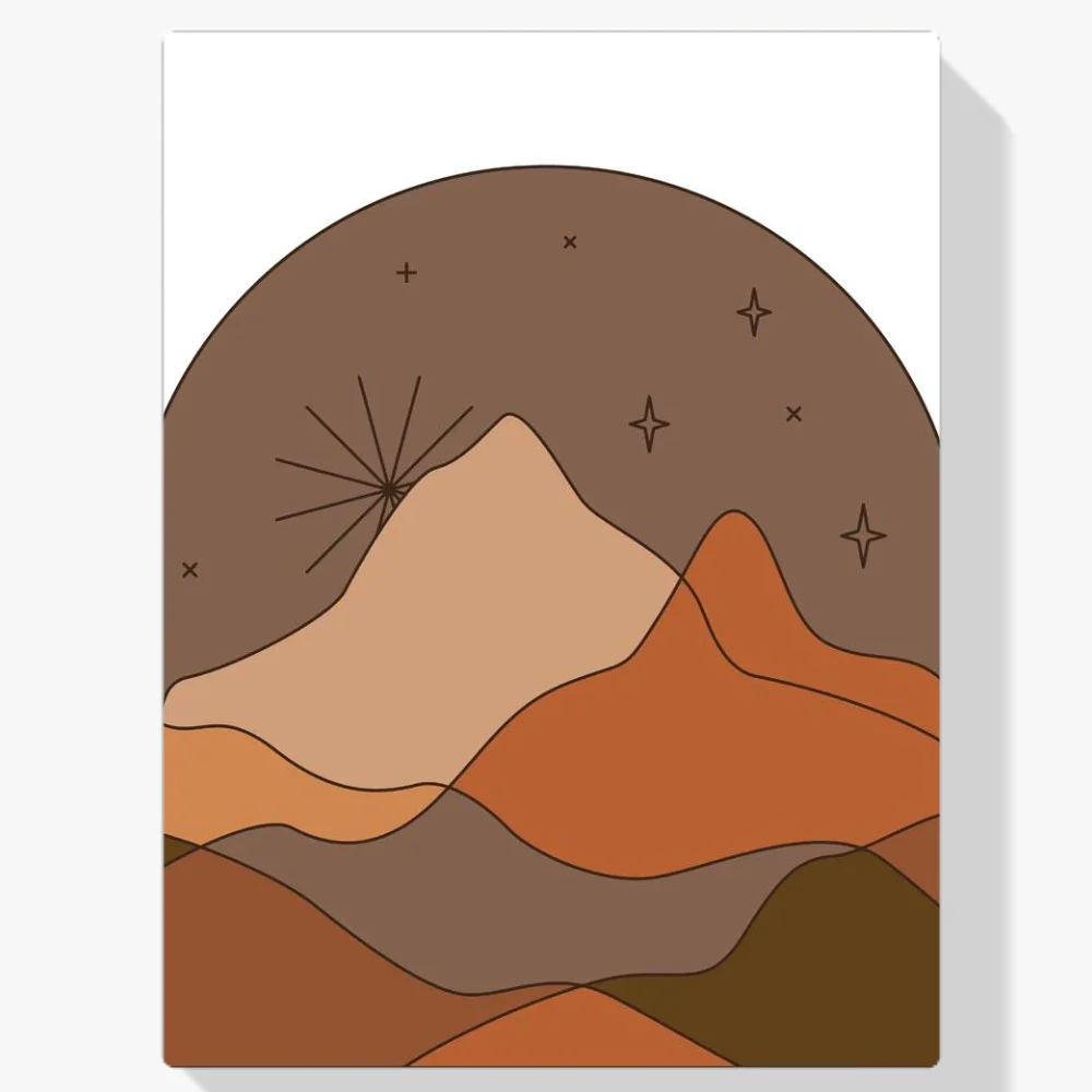 Pintura Diamante - Paisaje bohemio - 15