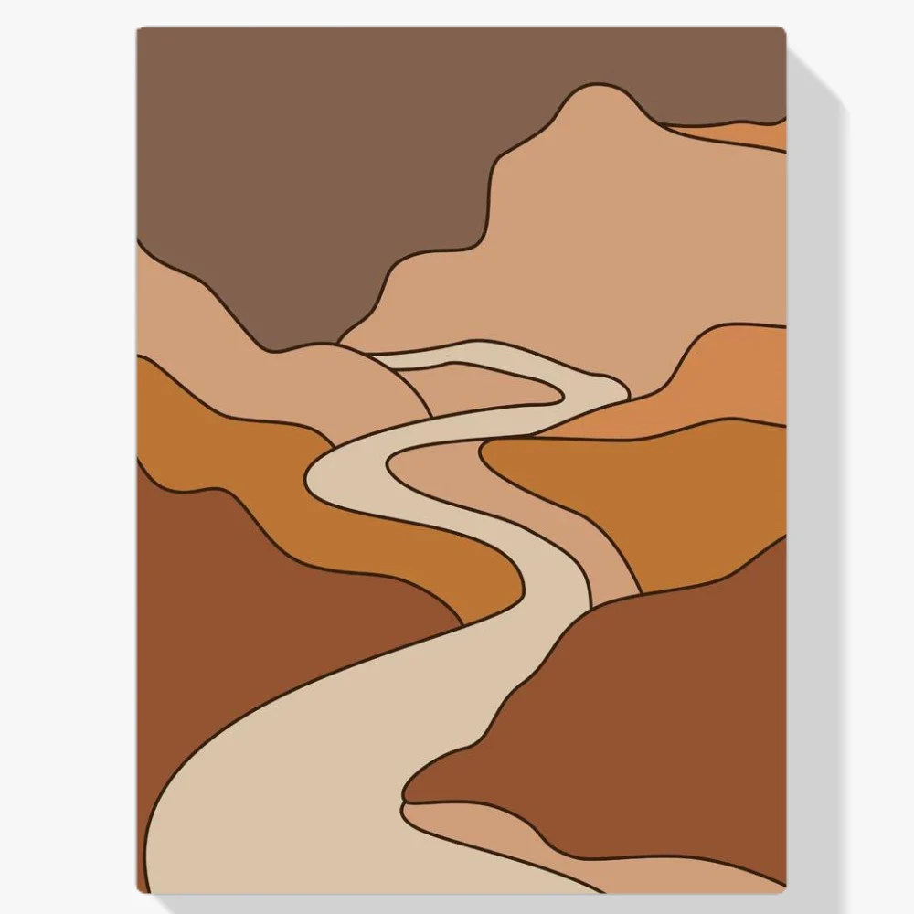 Pintura Diamante - Paisaje bohemio - 17