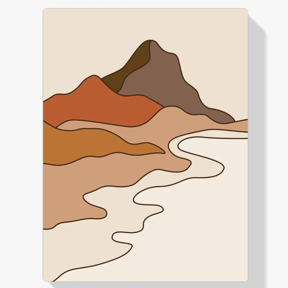 Pintura Diamante - Paisaje bohemio - 6