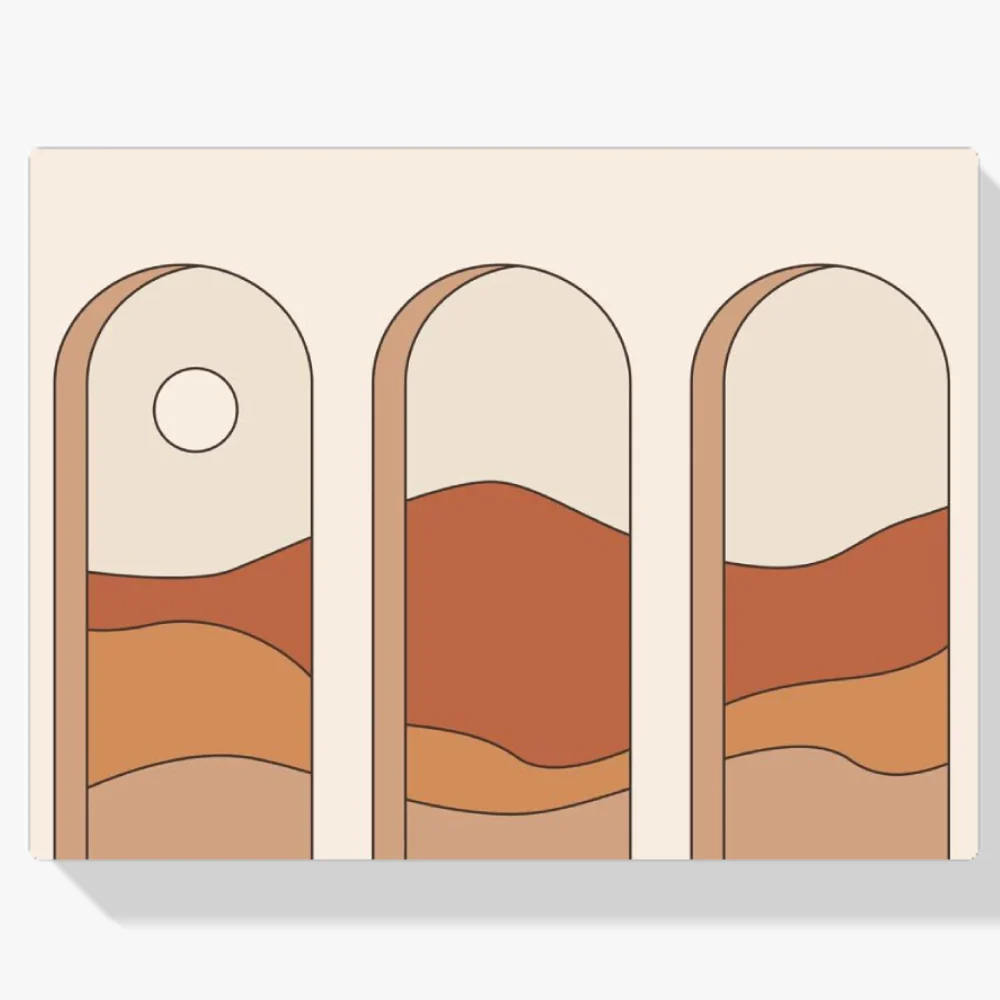 Pintura Diamante - Paisaje bohemio - 7