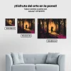 Pintura Diamante - Pareja enamorada en el bosque