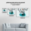 Pintura Diamante - Pero primero café