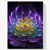 Pintura Diamante - Plato de flores