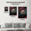 Pintura Diamante - Plato de flores