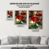 Pintura Diamante - Plato de flores
