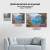 Pintura Diamante - Reflexiones de Portofino