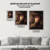 Pintura Diamante - Retrato de Rembrandt van Rijn