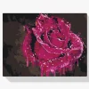 Pintura Diamante - Rosa ornamental