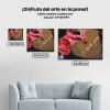 Pintura Diamante - Rosas con corazón