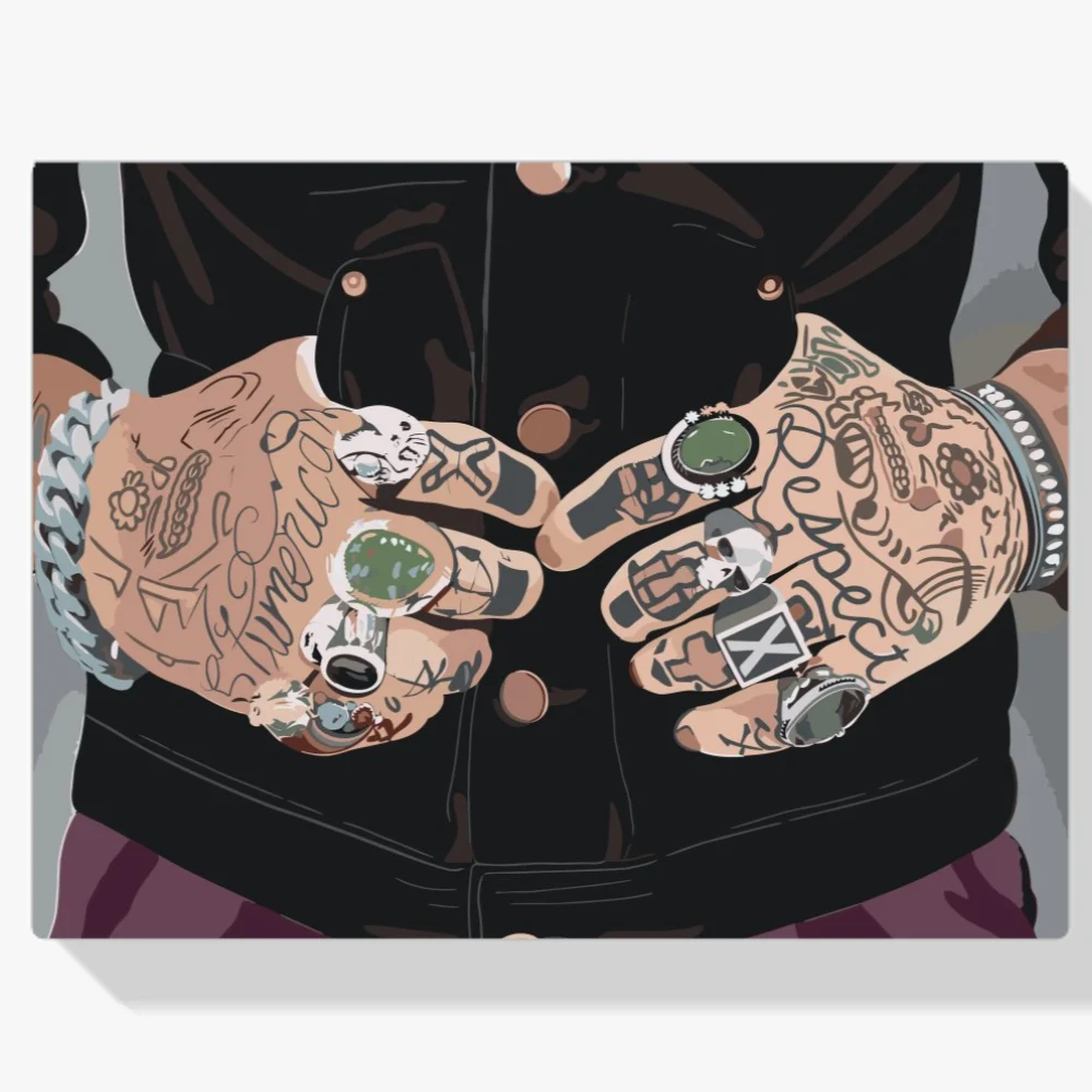 Pintura Diamante - Tatuajes en las manos