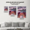Pintura Diamante - Taza de café junto al agua