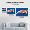 Pintura Diamante - Tortuga marina