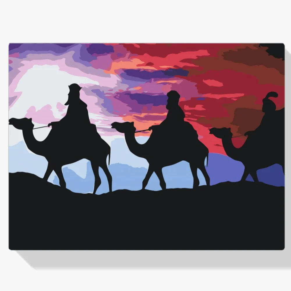 Pintura Diamante - Tres Reyes