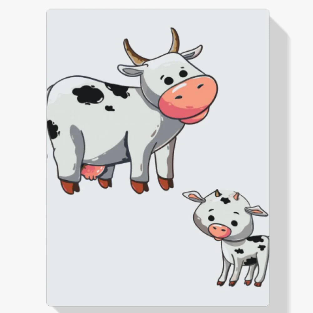 Pintura Diamante - Vacas