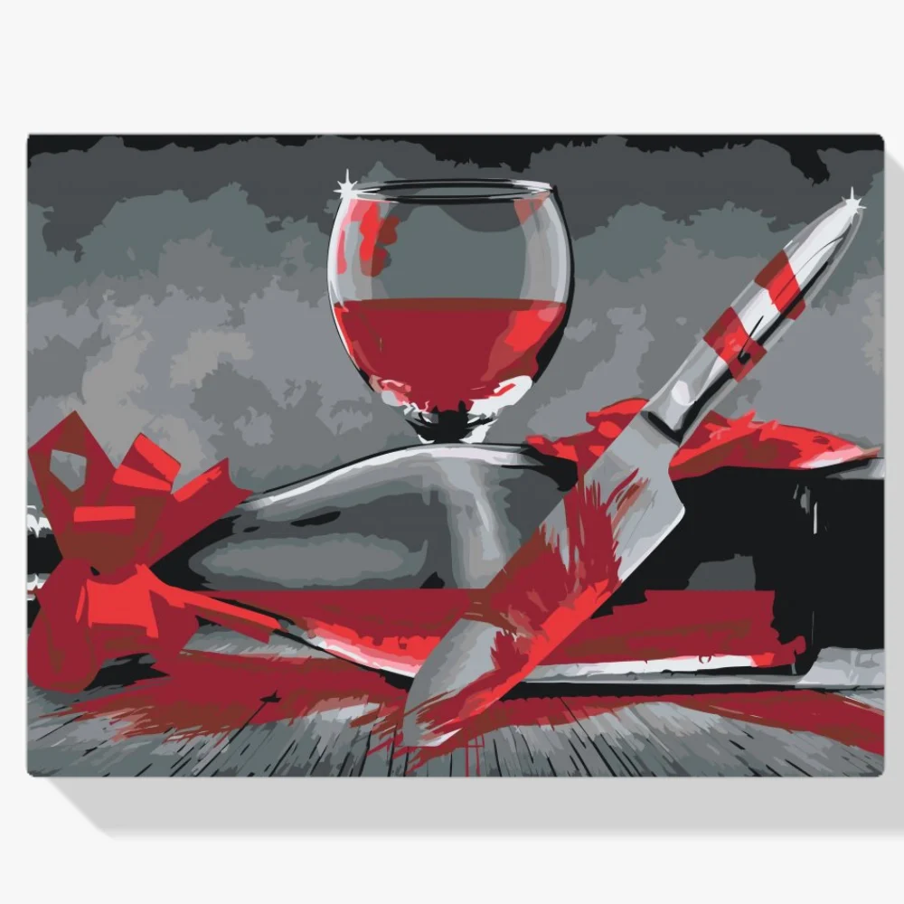 Pintura Diamante - Vino de sangre