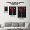 Pintura Diamante - Vino tinto