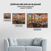 Pintura Diamante - Vista al lago