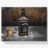 Pintura Diamante - Whisky Jack Daniels