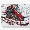 Pintura Diamante - Zapatillas Converse
