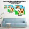 Pintura Diamante - Vaca feliz