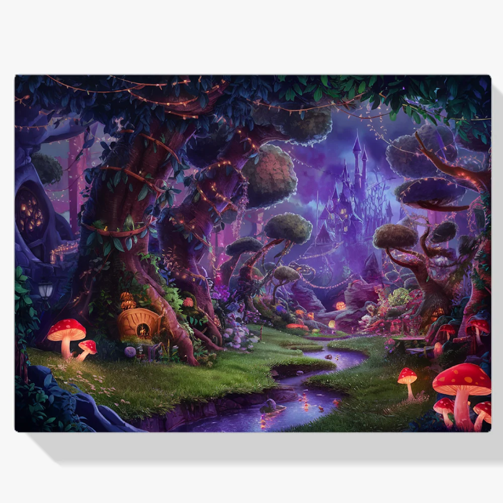 Pintura Diamante - Despeje místico de setas