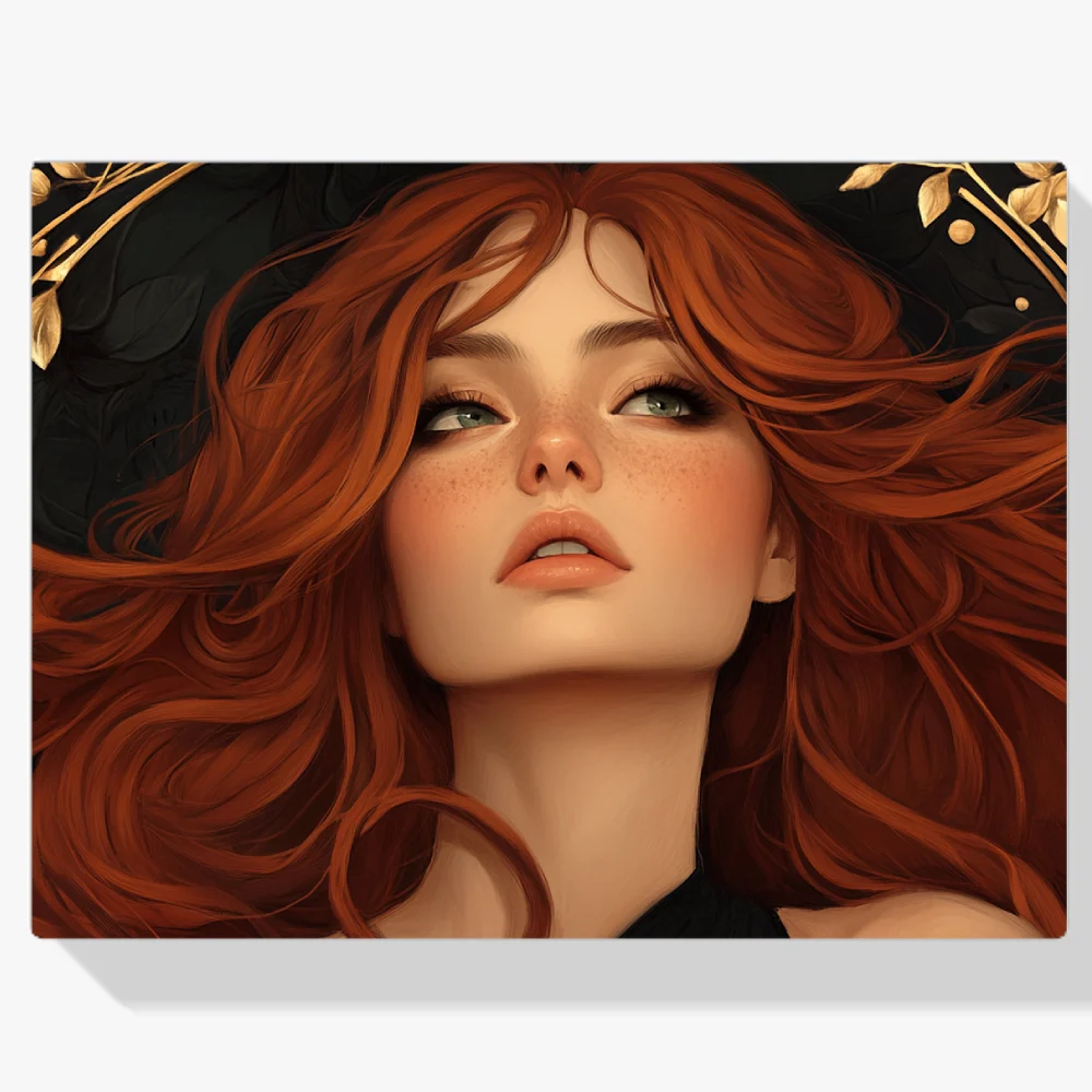 Pintura Diamante - Diosa ardiente