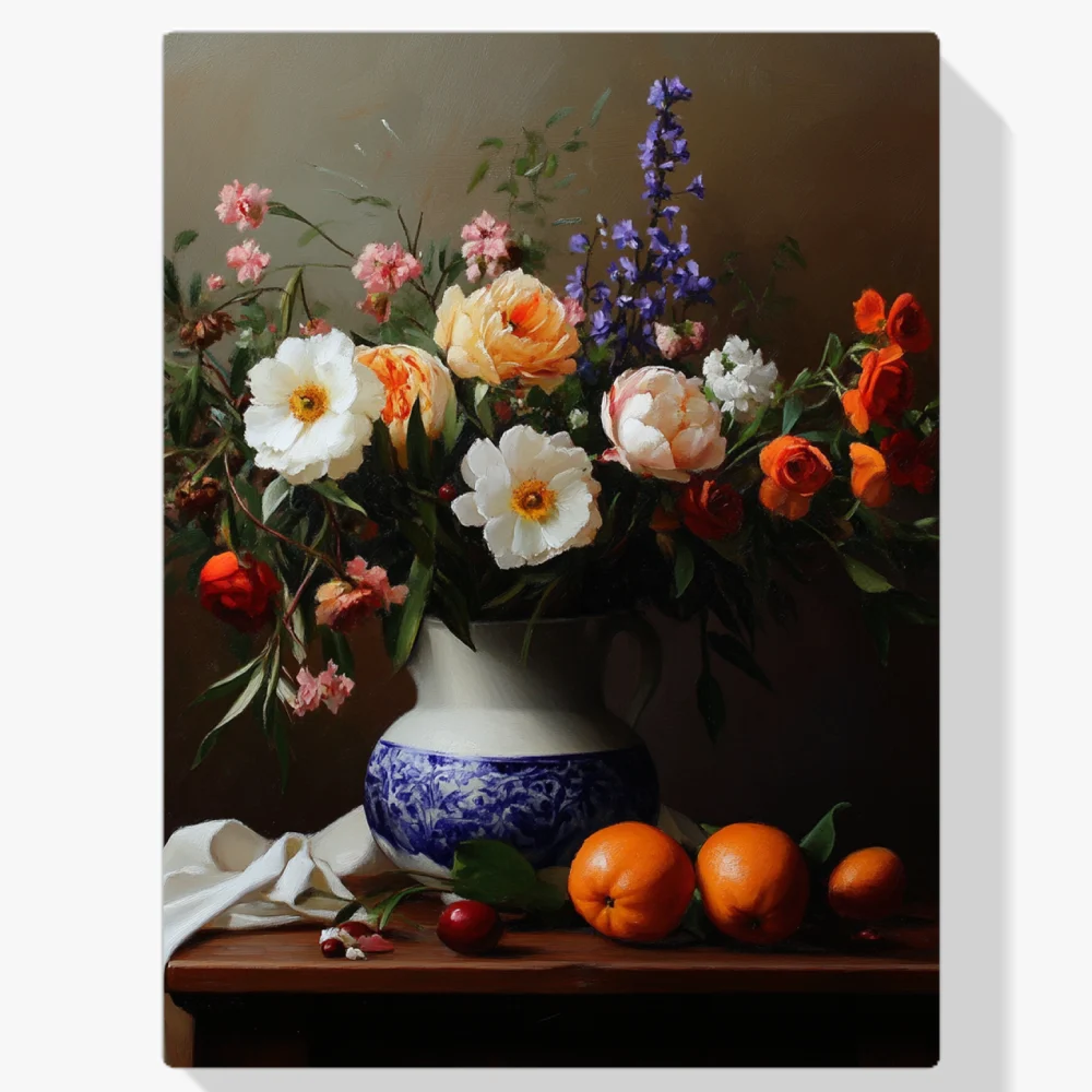 Pintura Diamante - El abrazo de una floritura