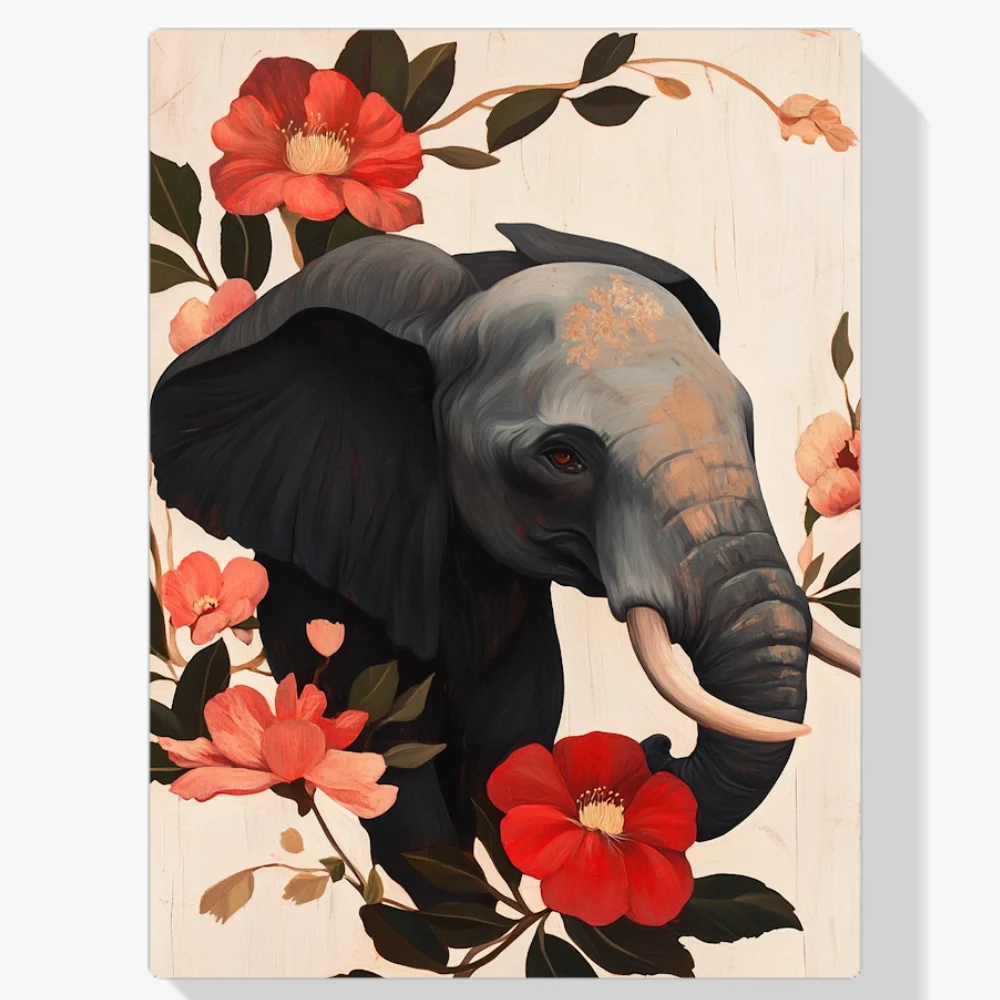 Pintura Diamante - Flores Majestad