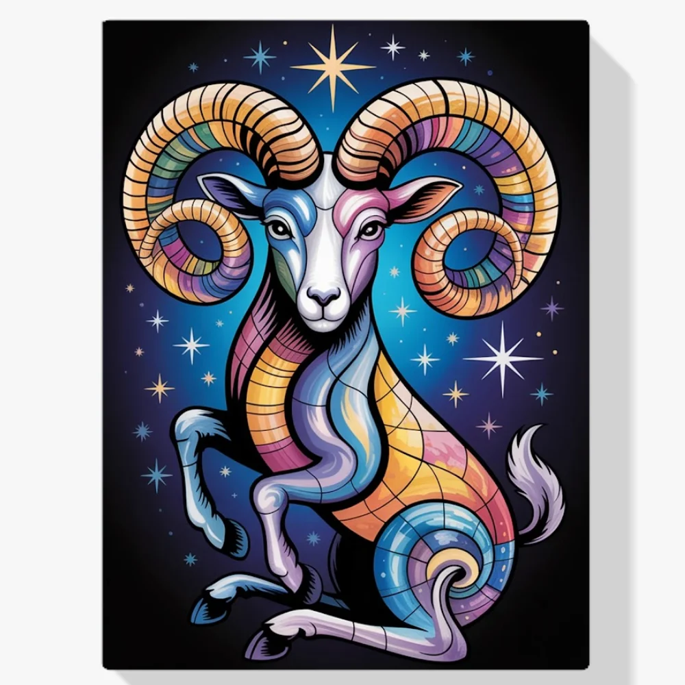Pintura Diamante - Constelación - Aries