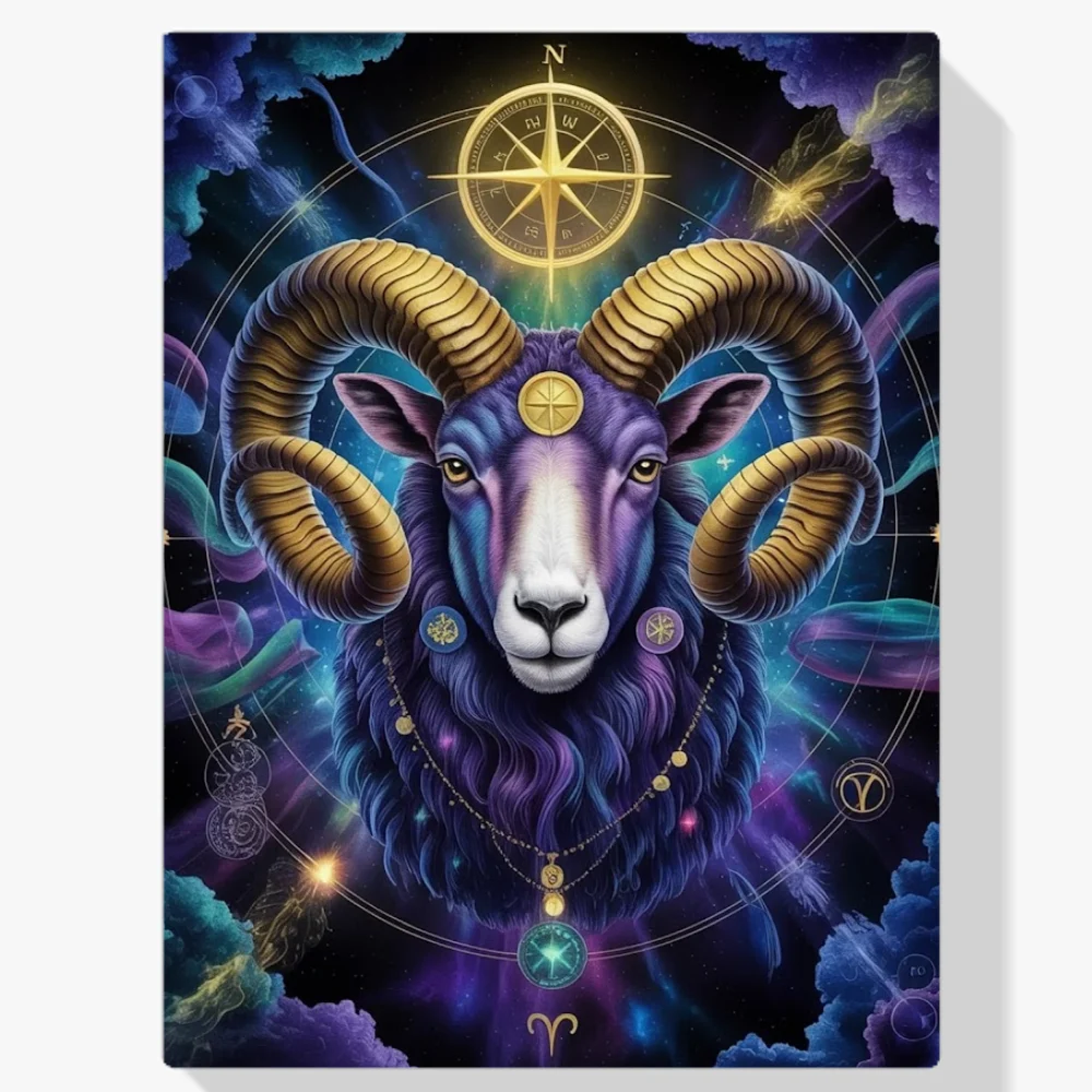 Pintura Diamante - Constelación - Capricornio