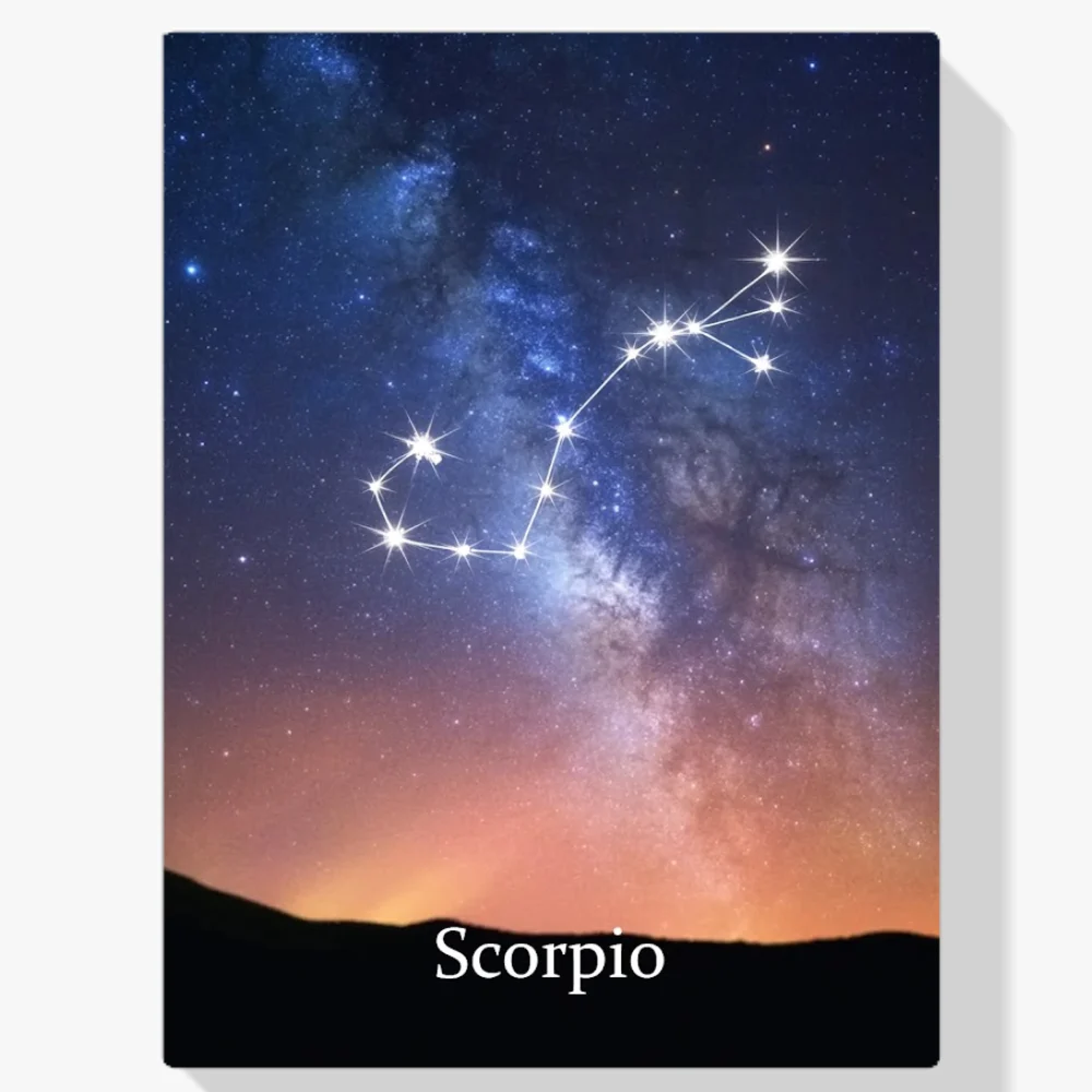 Pintura Diamante - Constelación - Escorpio
