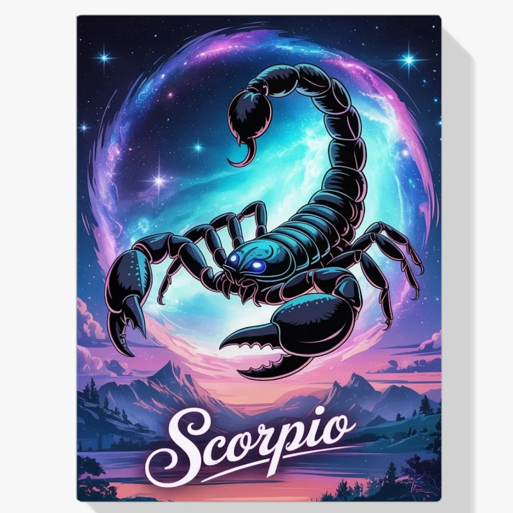 Pintura Diamante - Constelación - Escorpio