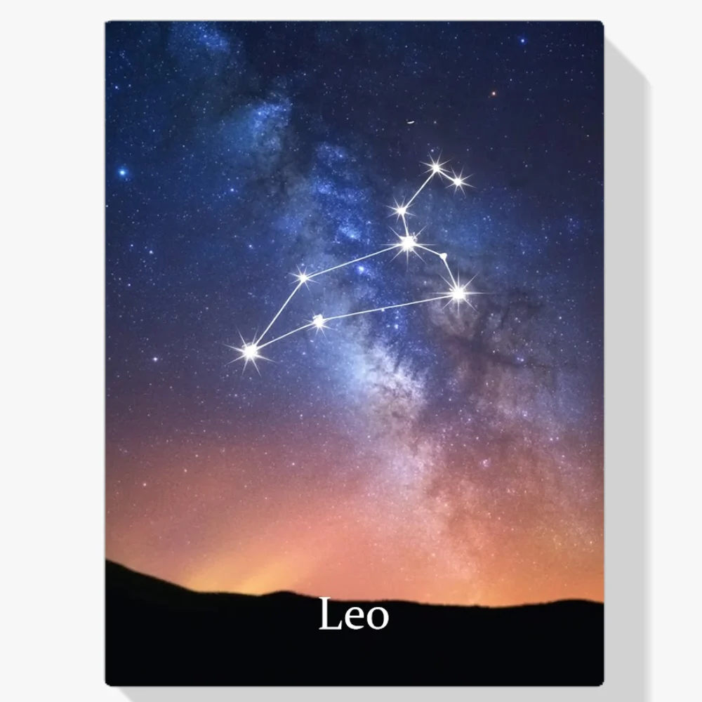 Pintura Diamante - Constelación - León