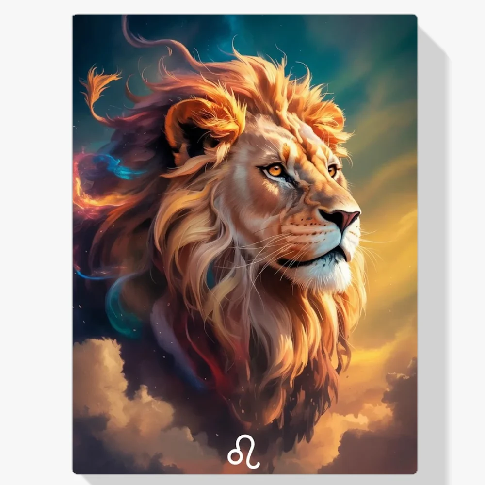 Pintura Diamante - Constelación - León