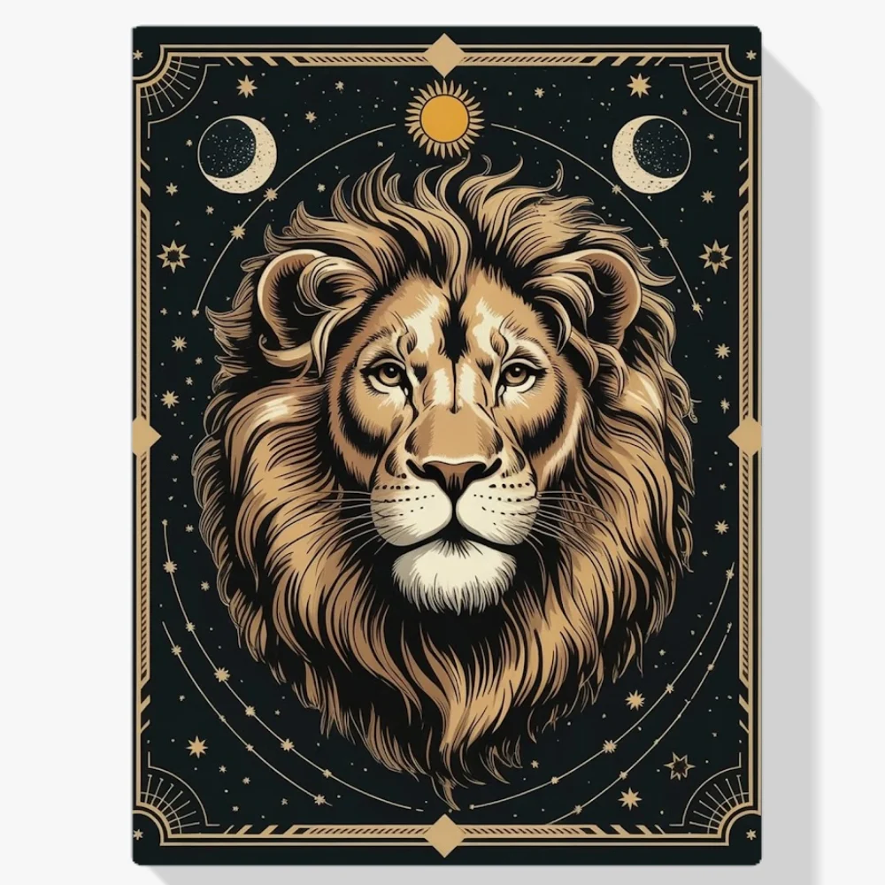 Pintura Diamante - Constelación - León