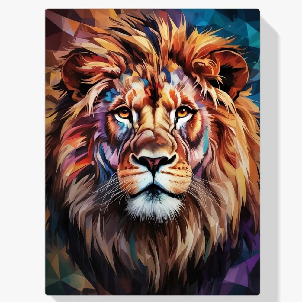 Pintura Diamante - Constelación - León