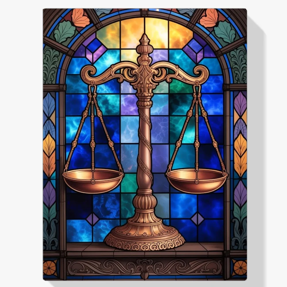 Pintura Diamante - Constelación - Libra